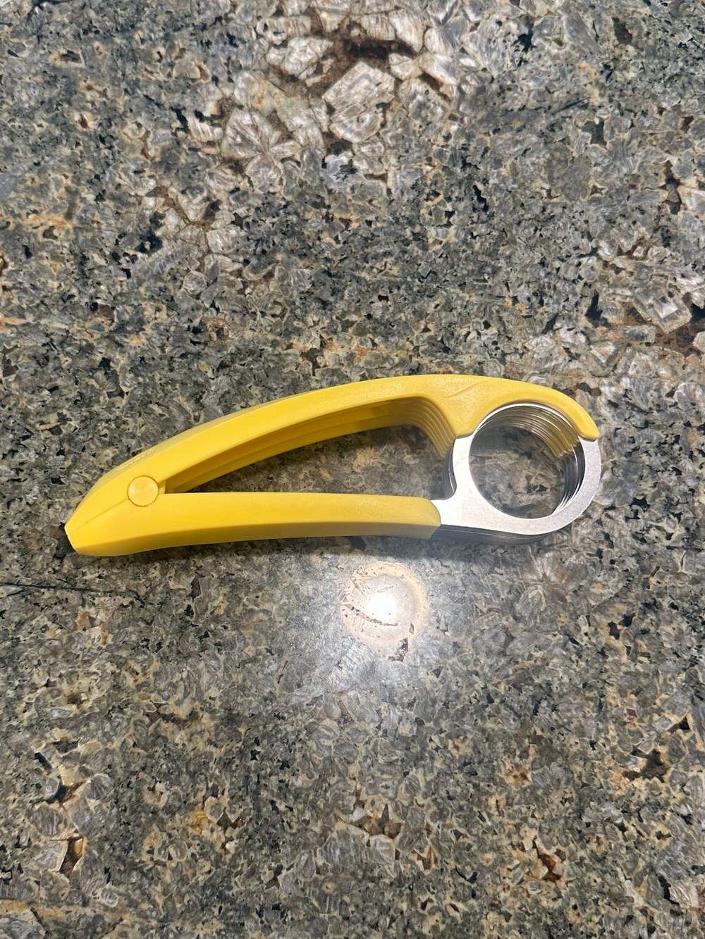 Chef’n Banana Slicer Cutter Yellow Kitchen Fruit Tool Stainless Steel